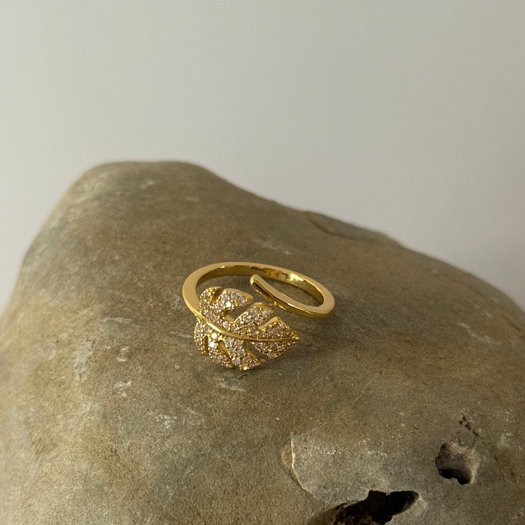 Anillo Palma Circonias