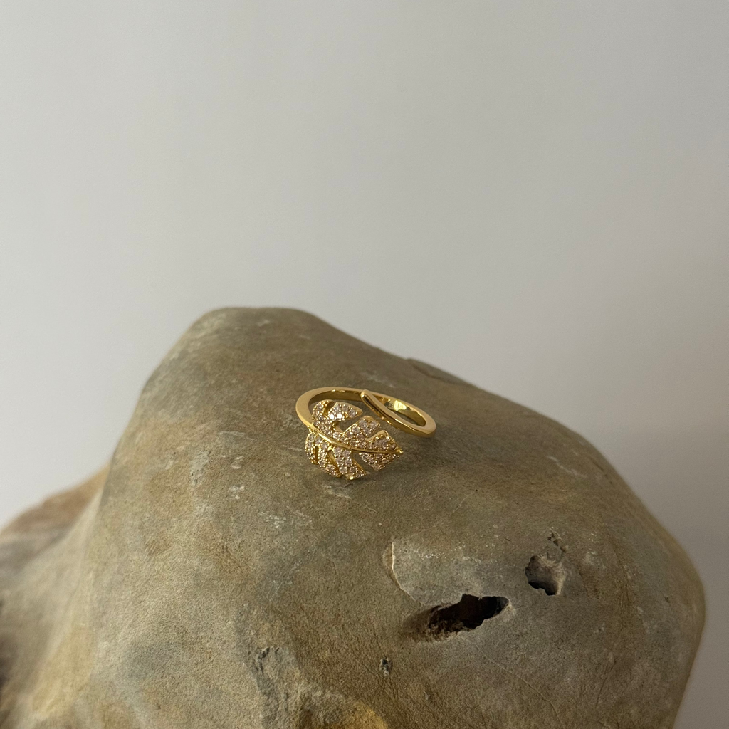 Anillo Palma Circonias