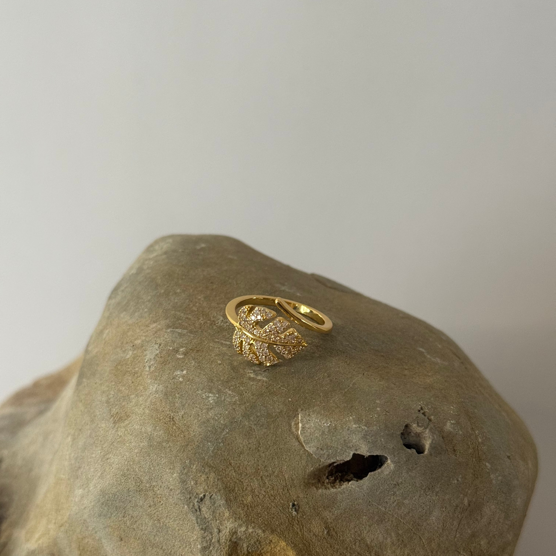 Anillo Palma Circonias