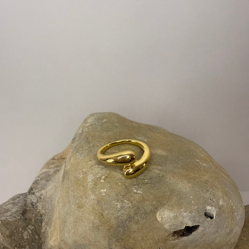 Anillo Chunky Punta Circular
